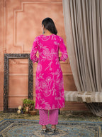 Pankhuri Printed Premium Cotton Kurta Set