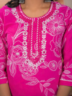 Pankhuri Printed Premium Cotton Kurta Set