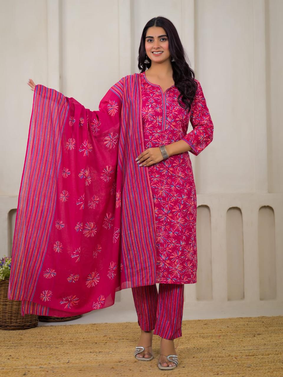 Vihana Cotton Kurta Set