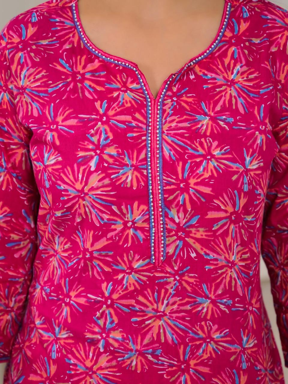 Vihana Cotton Kurta Set