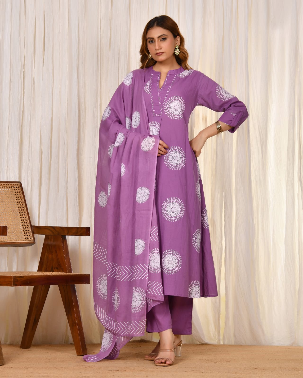 Sitara Cotton Kurta Set