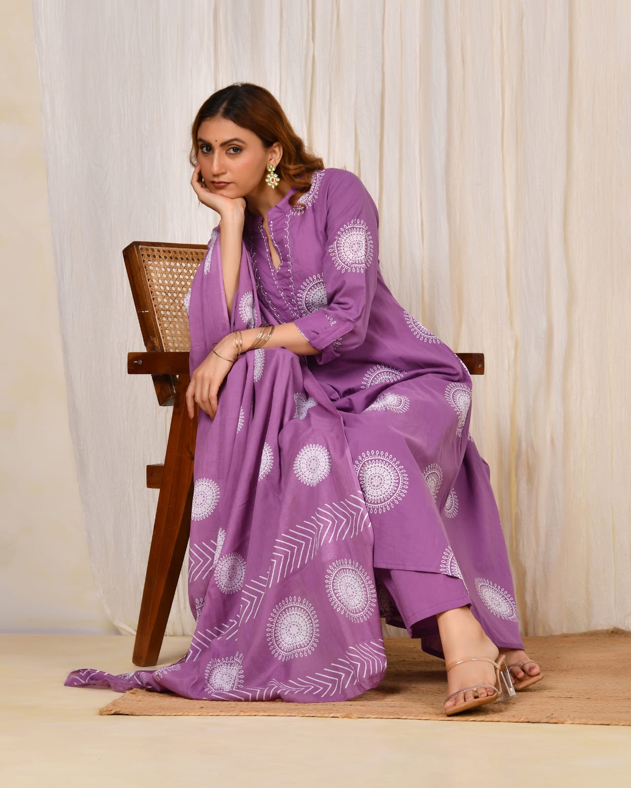 Sitara Cotton Kurta Set