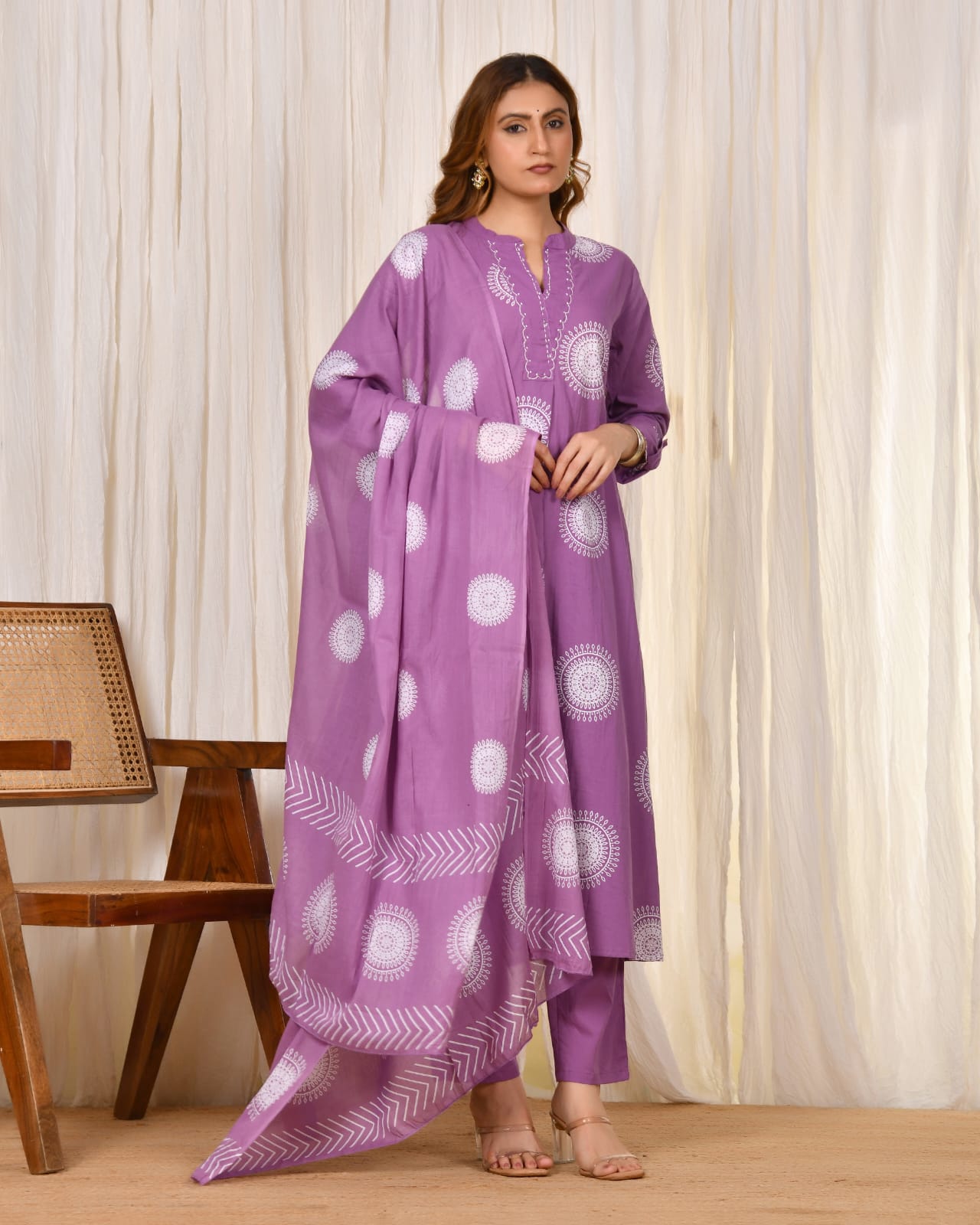 Sitara Cotton Kurta Set