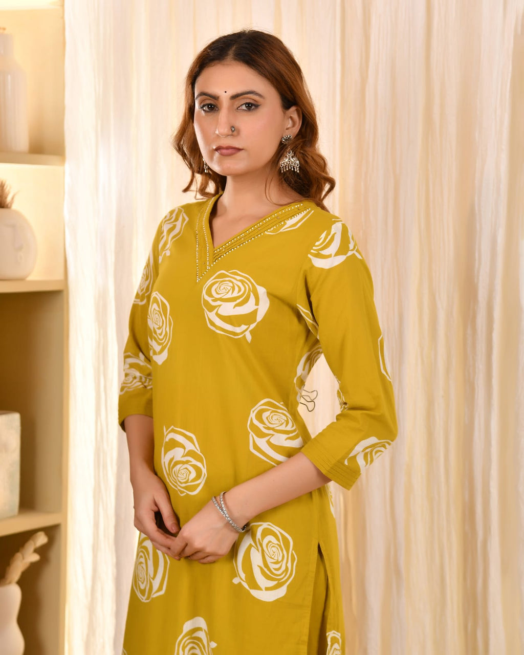 Rivaa Cotton Kurta Set