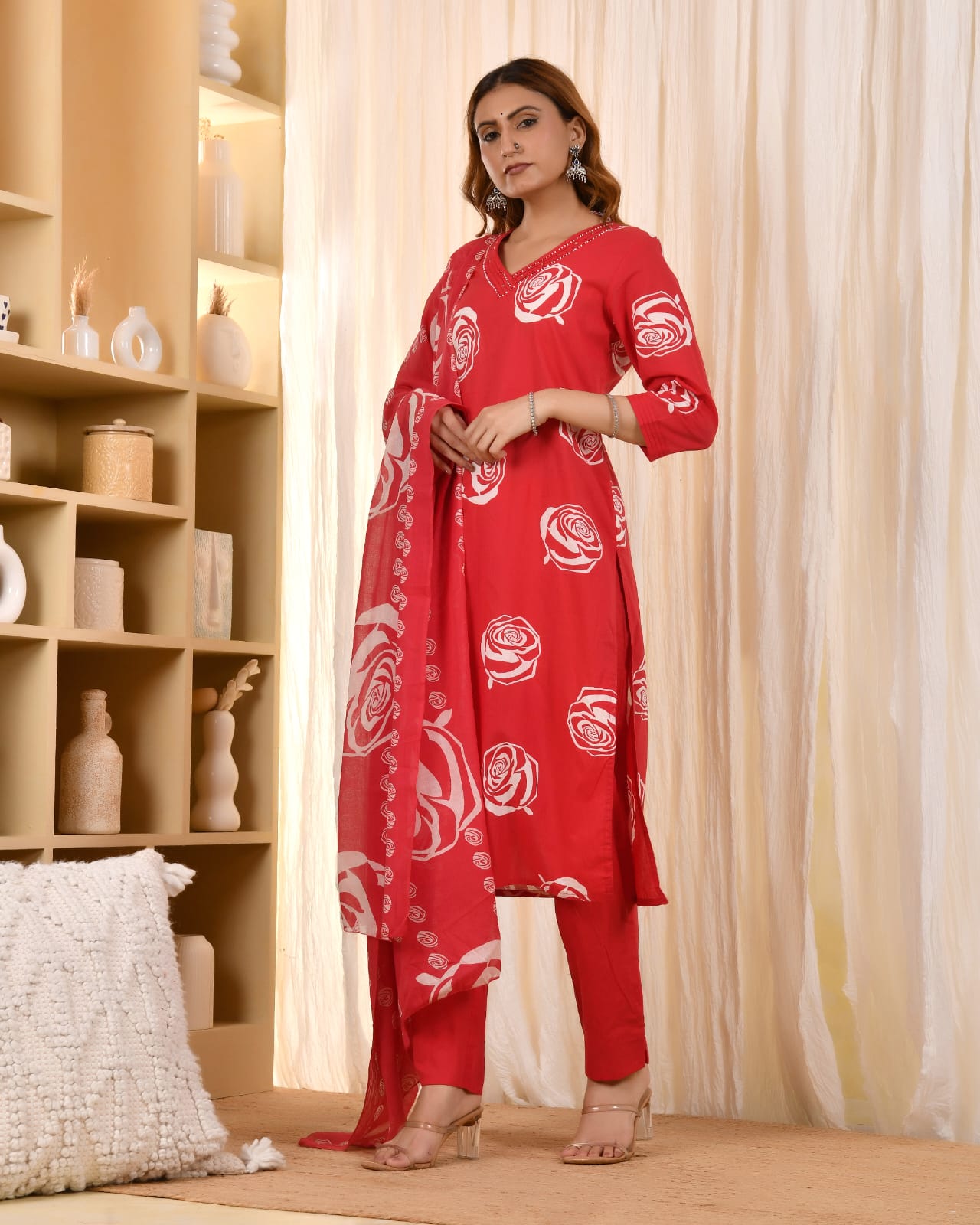 Rivaa Cotton Kurta Set