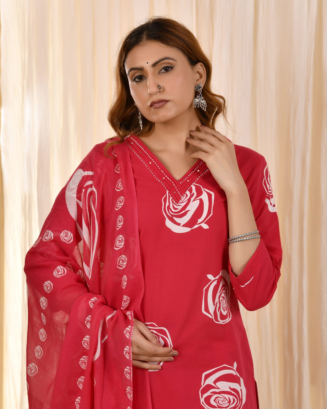 Rivaa Cotton Kurta Set