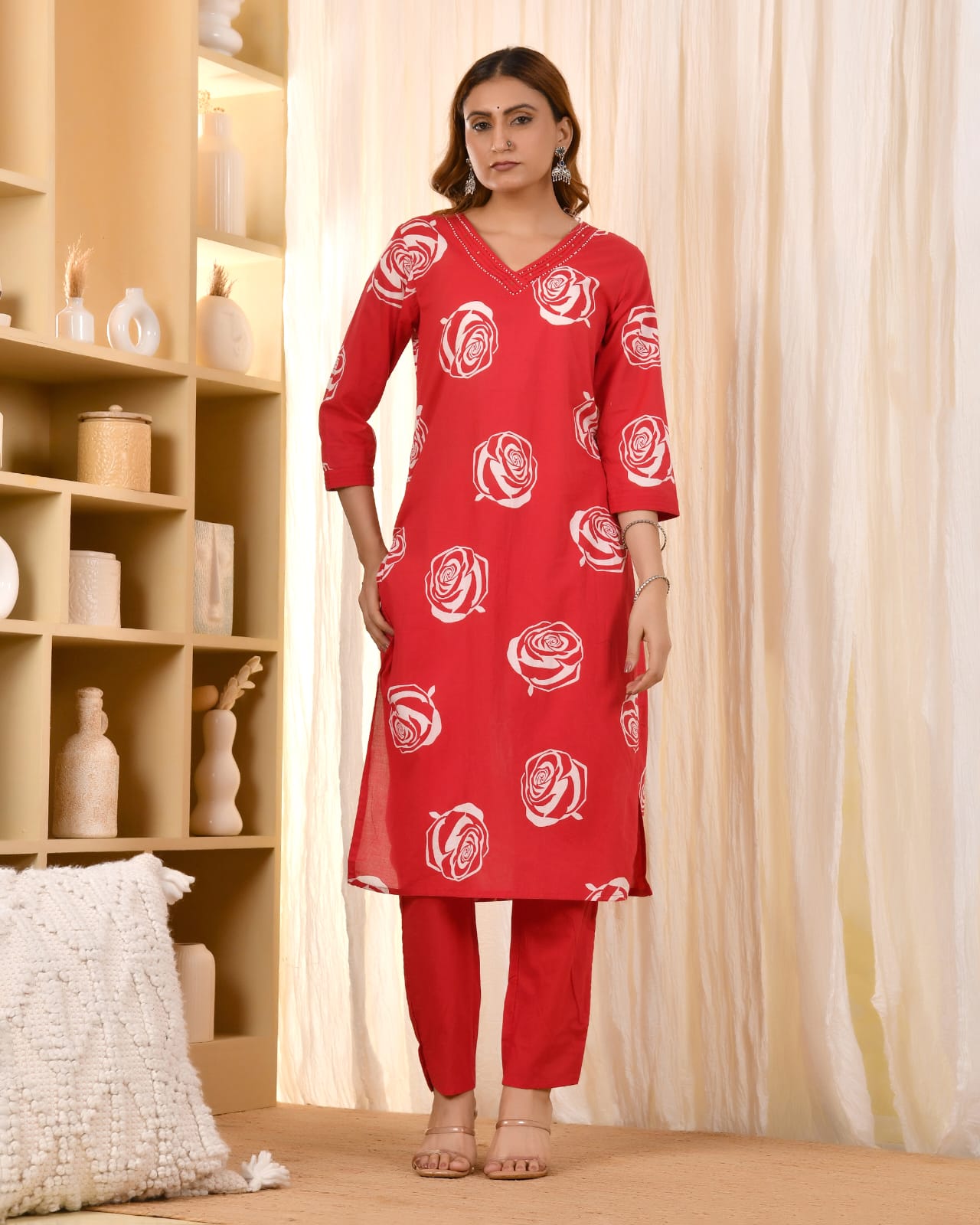 Rivaa Cotton Kurta Set