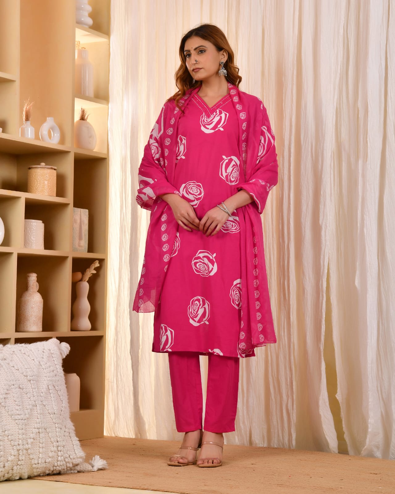 Rivaa Cotton Kurta Set
