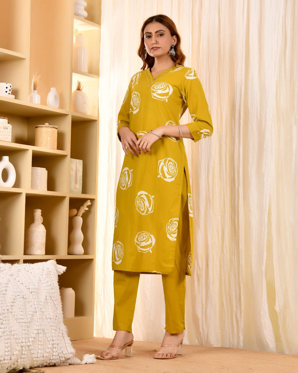 Rivaa Cotton Kurta Set