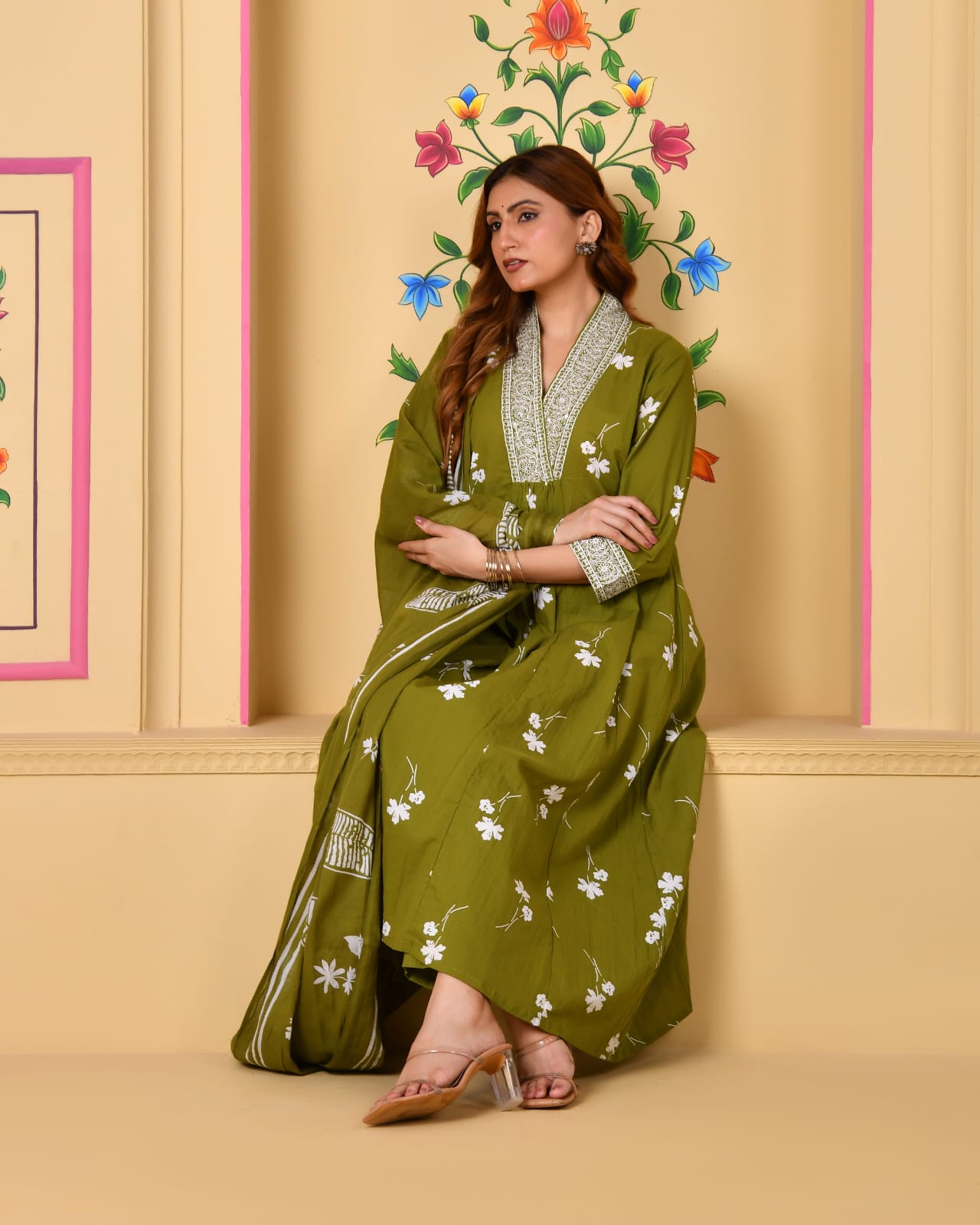 Aadhya Cotton Kurta Set