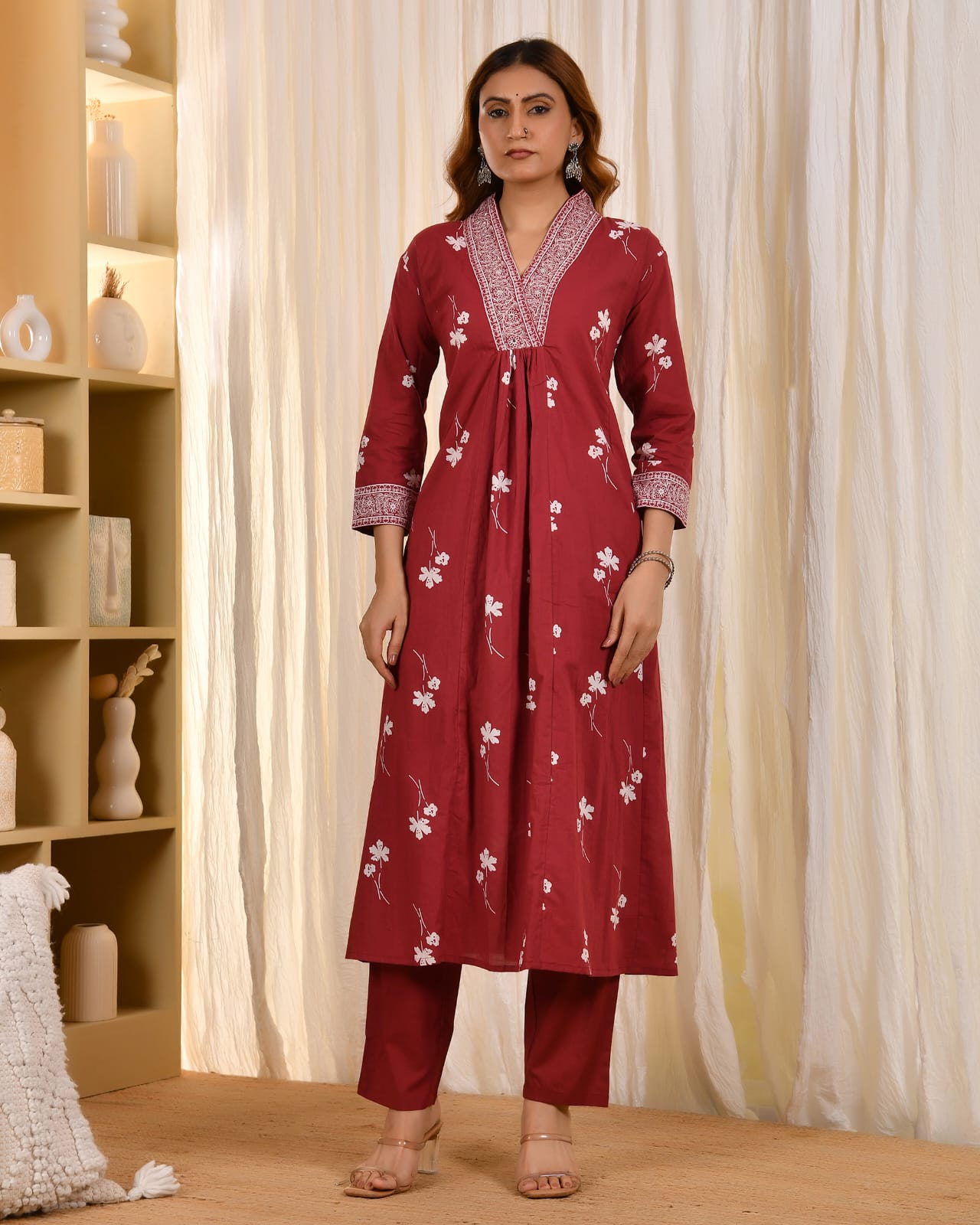 Aadhya Cotton Kurta Set