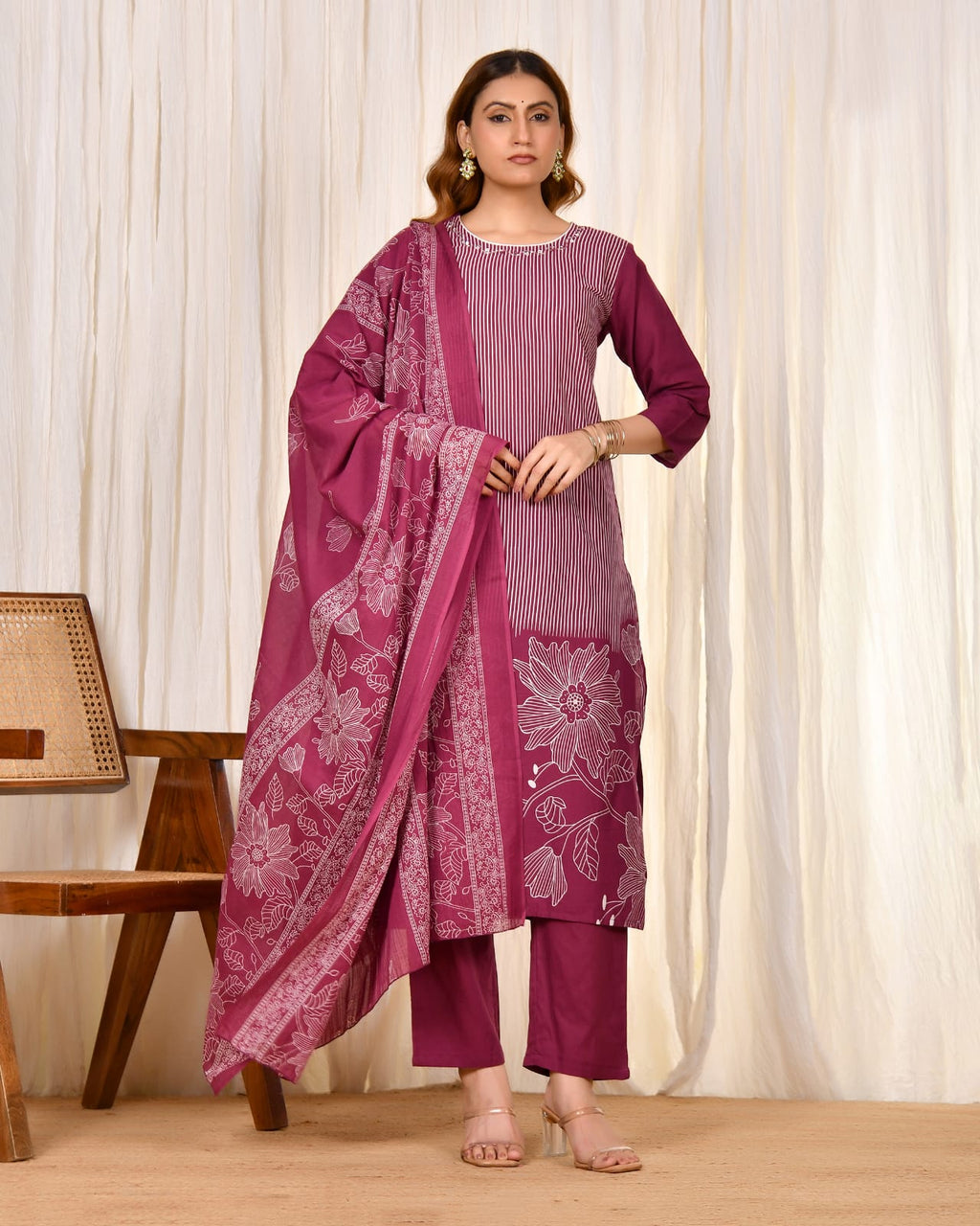 Anvika Cotton Kurta Set