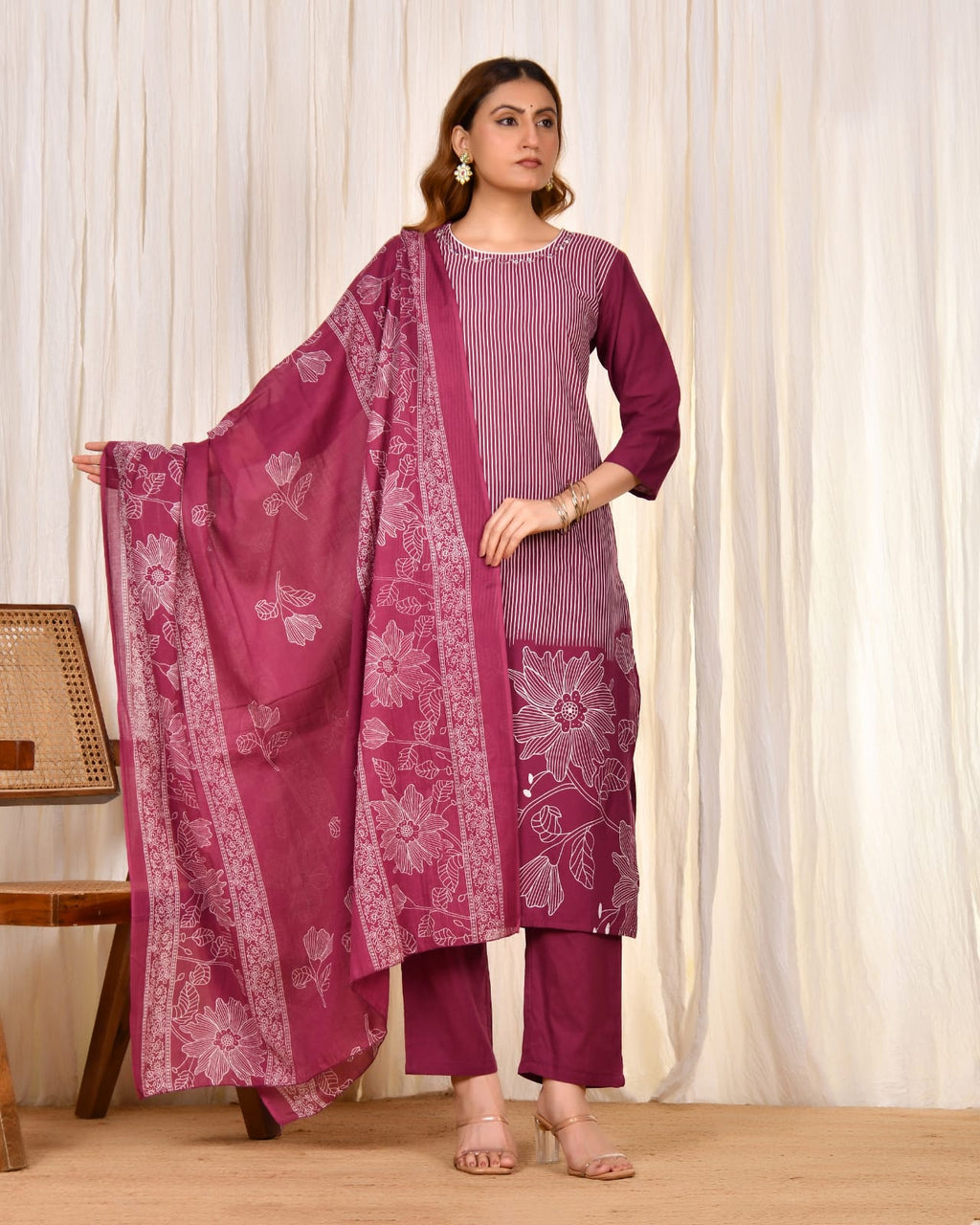 Anvika Cotton Kurta Set