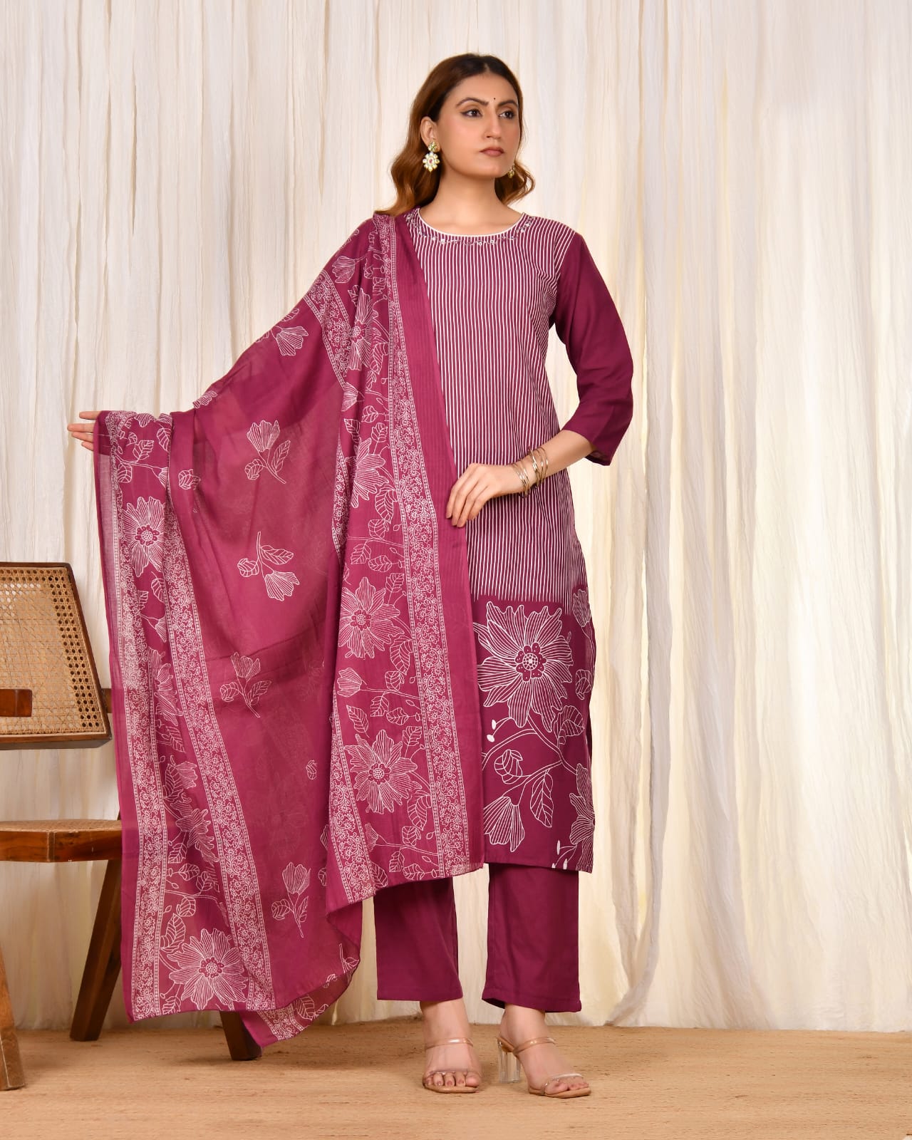 Anvika Cotton Kurta Set
