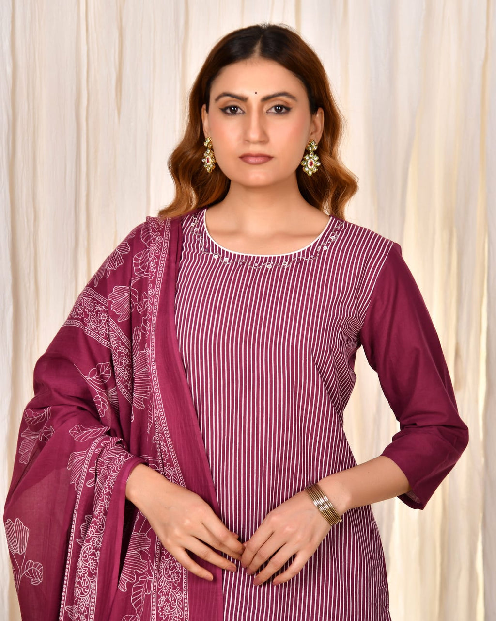 Anvika Cotton Kurta Set