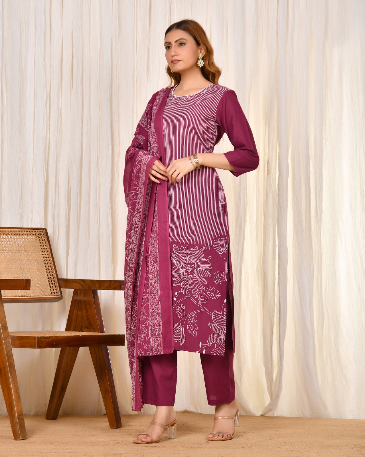 Anvika Cotton Kurta Set