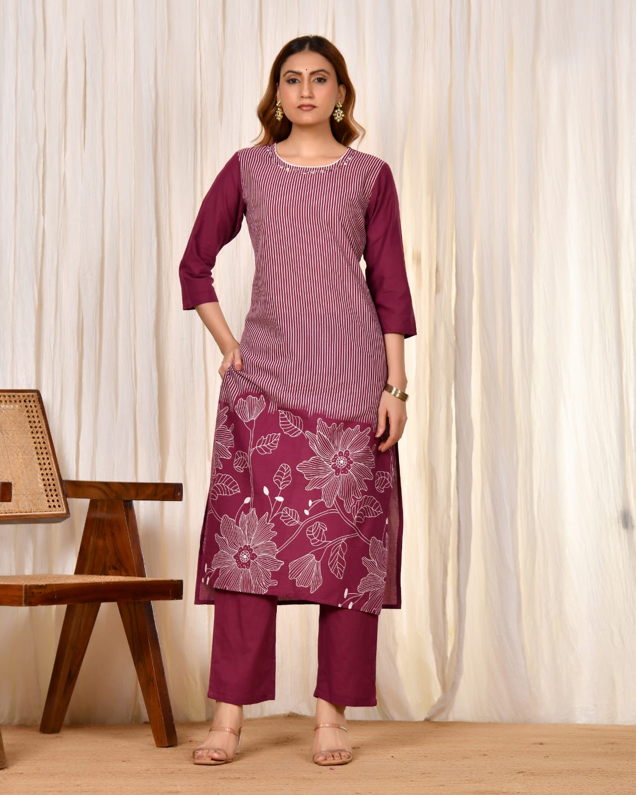 Anvika Cotton Kurta Set