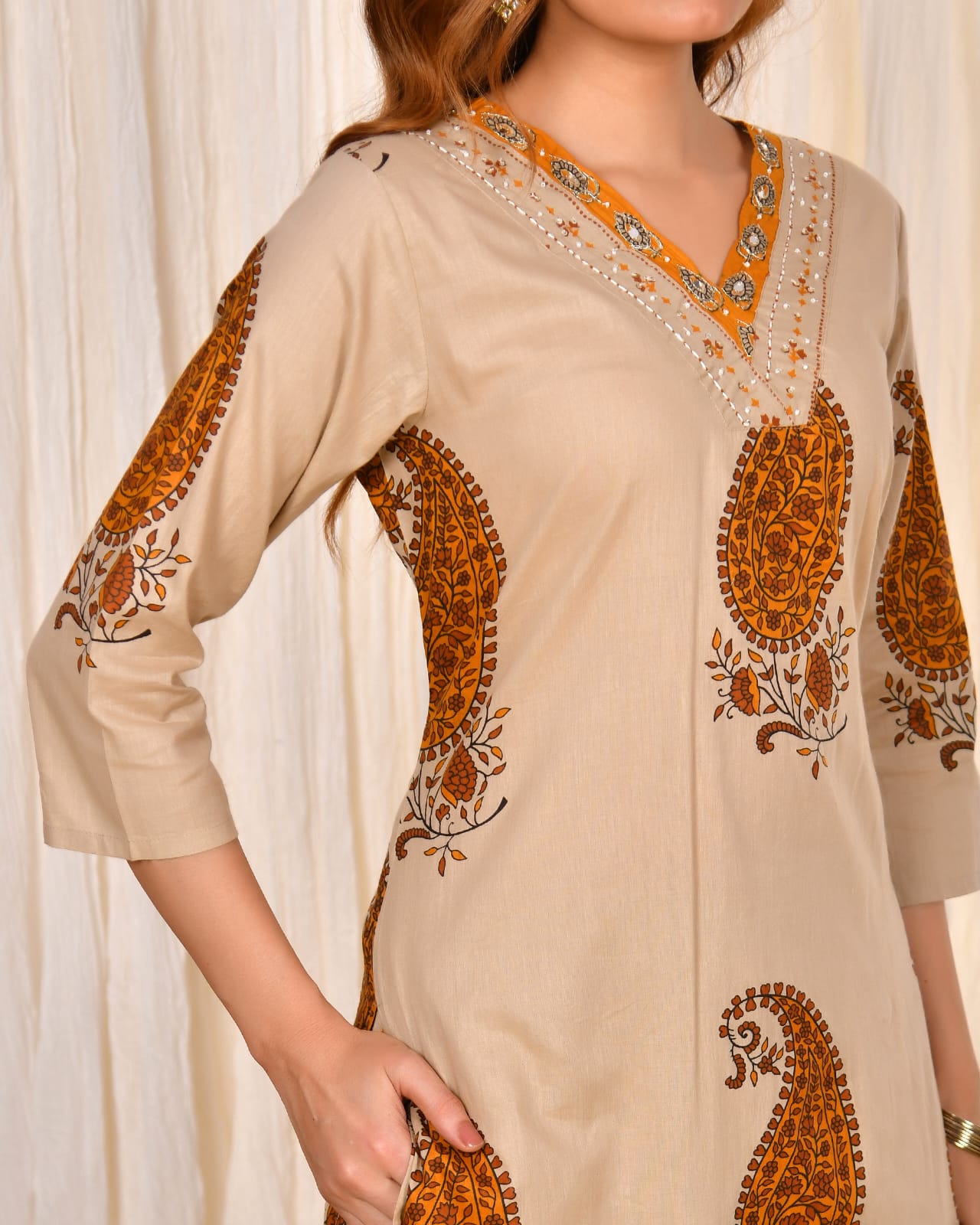 Aarika Cotton Kurta Set