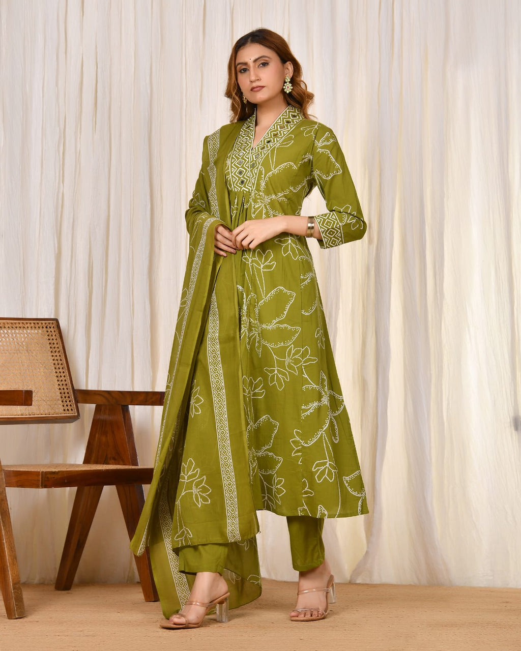 Elina Cotton Kurta Set