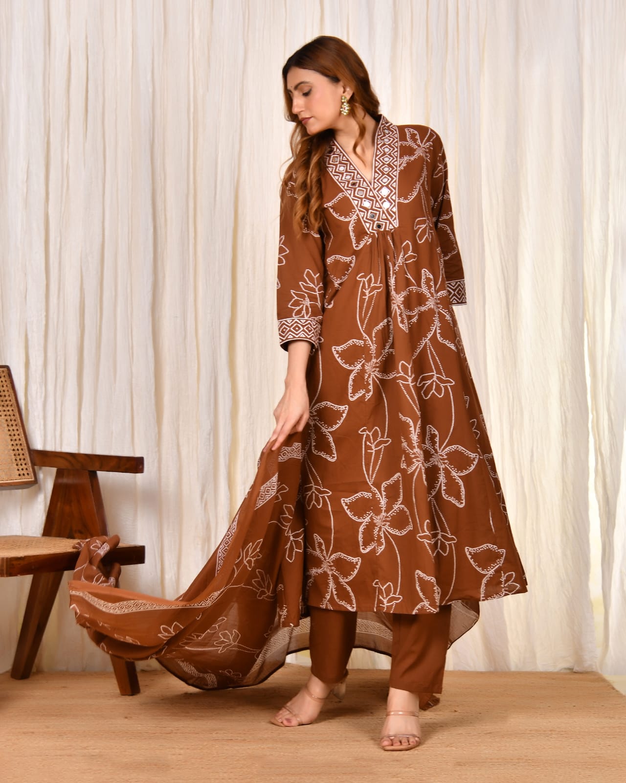 Elina Cotton Kurta Set