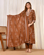 Elina Cotton Kurta Set