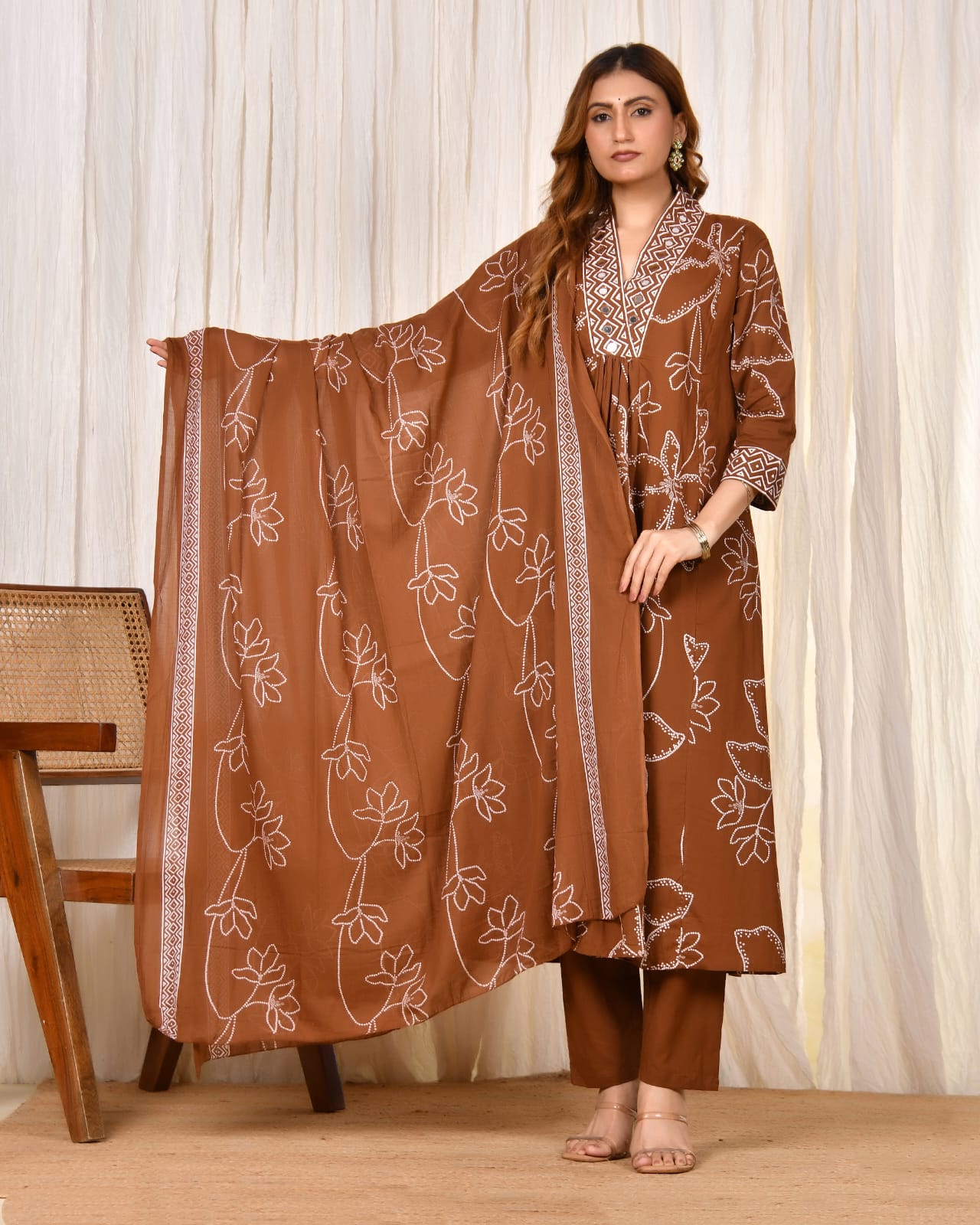 Elina Cotton Kurta Set