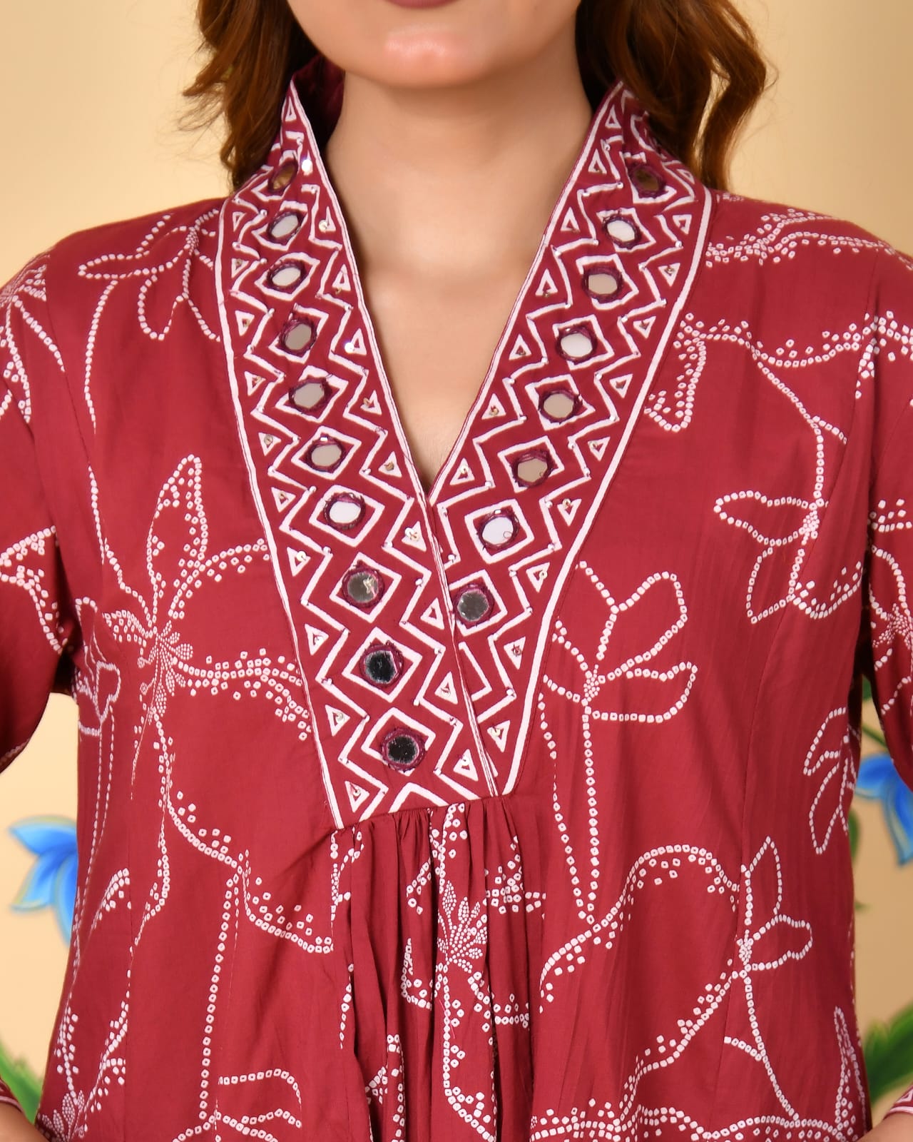 Elina Cotton Kurta Set