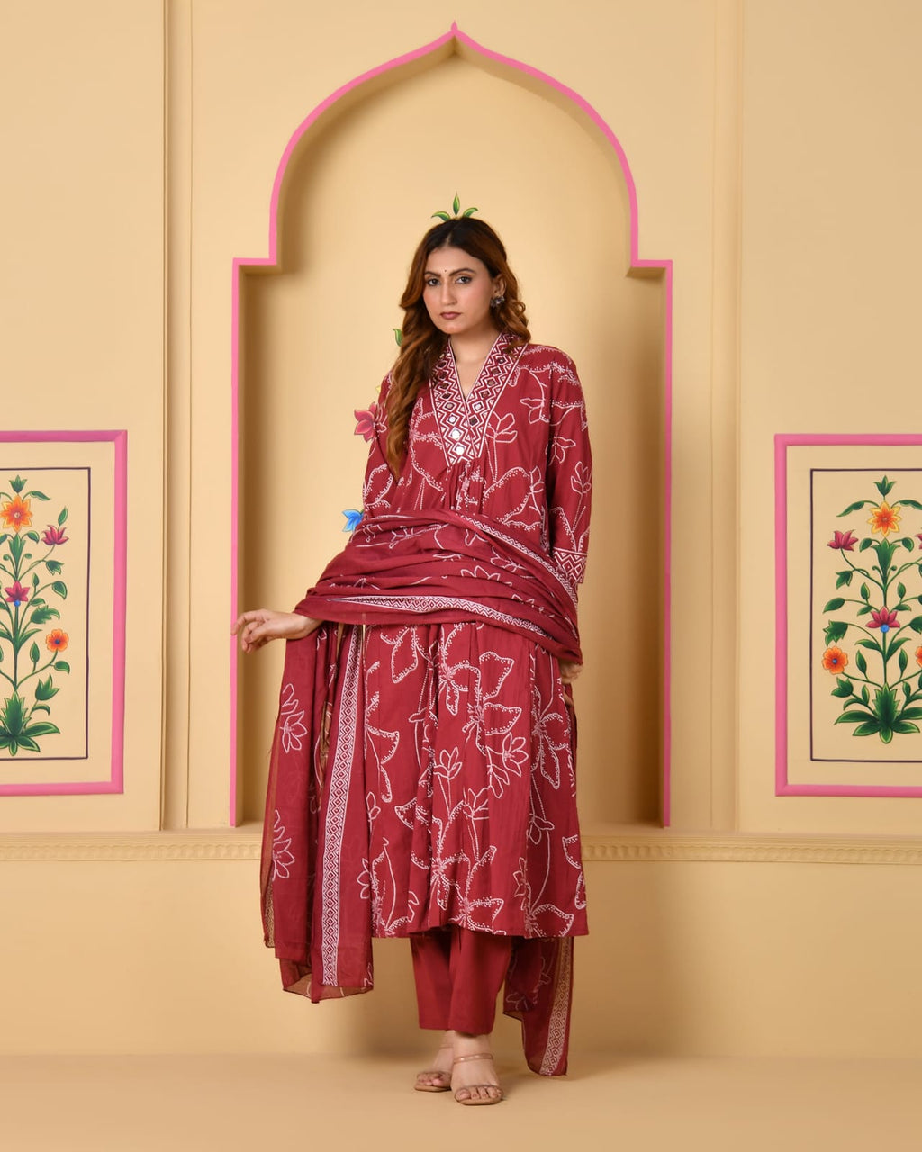 Elina Cotton Kurta Set