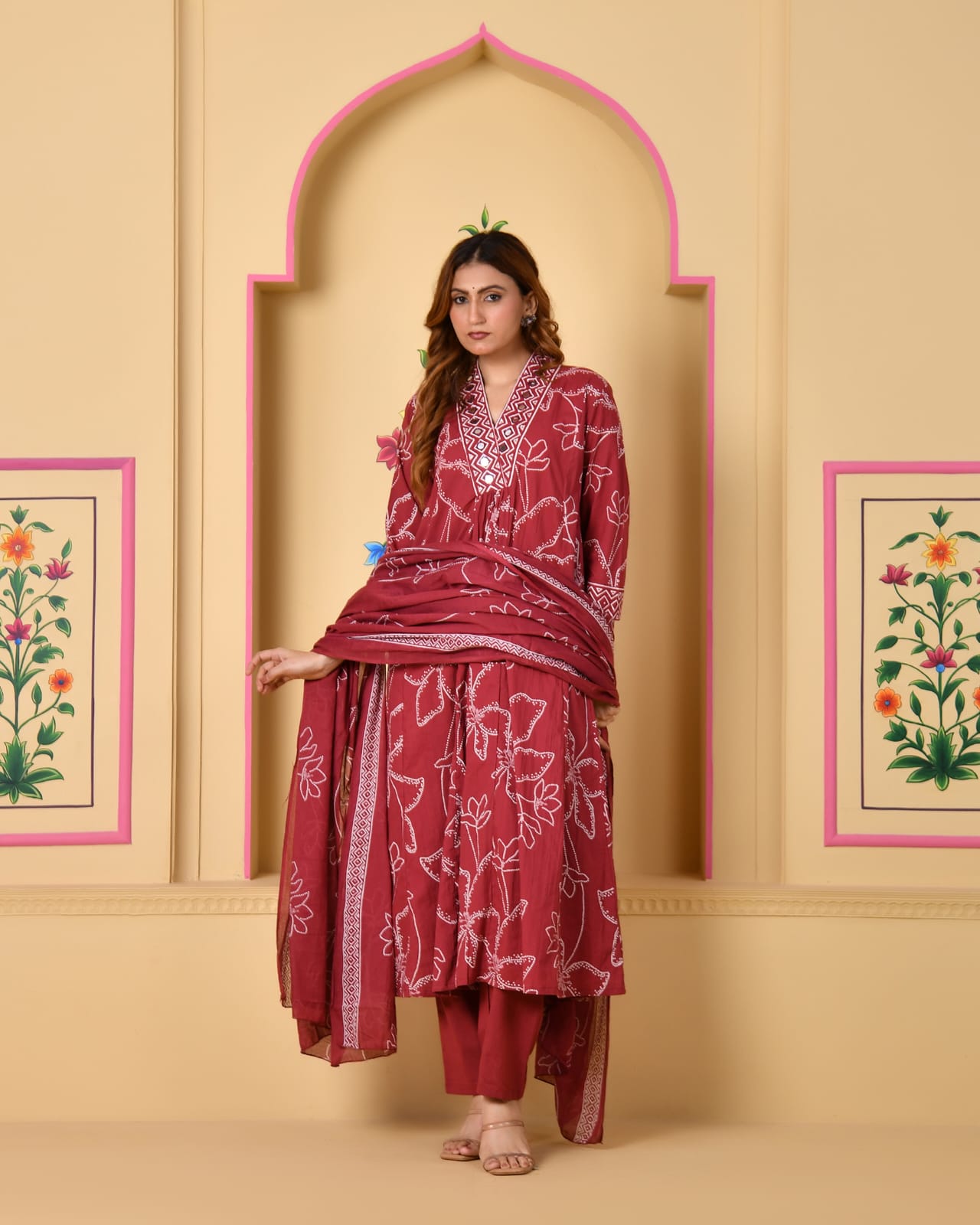 Elina Cotton Kurta Set