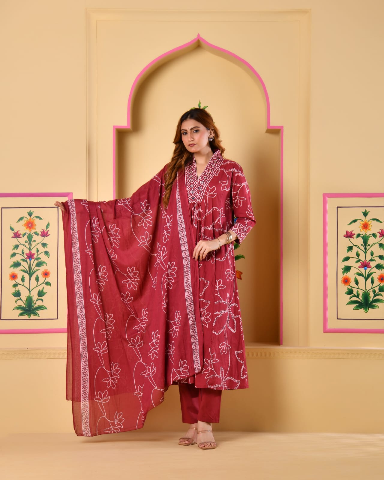 Elina Cotton Kurta Set