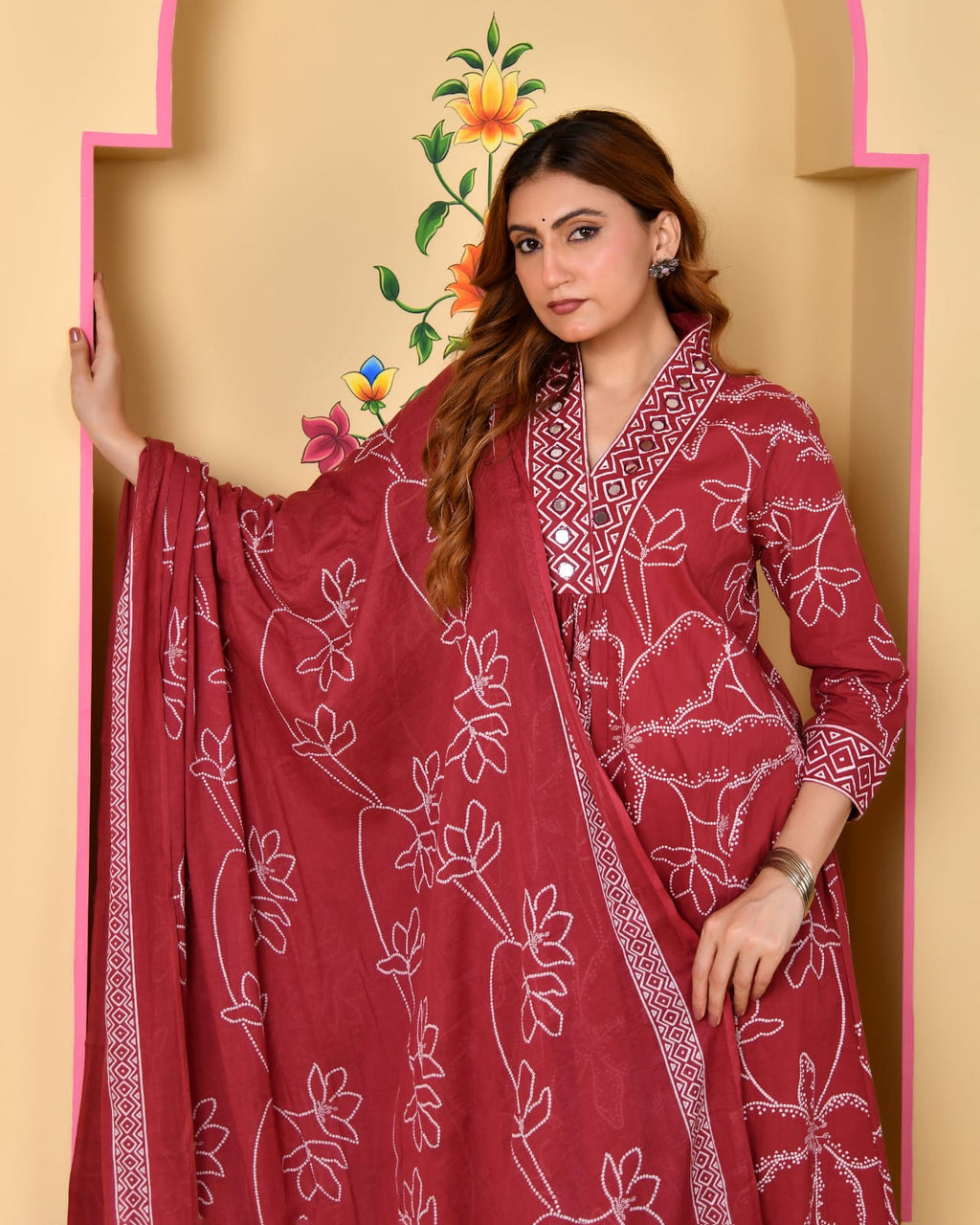Elina Cotton Kurta Set