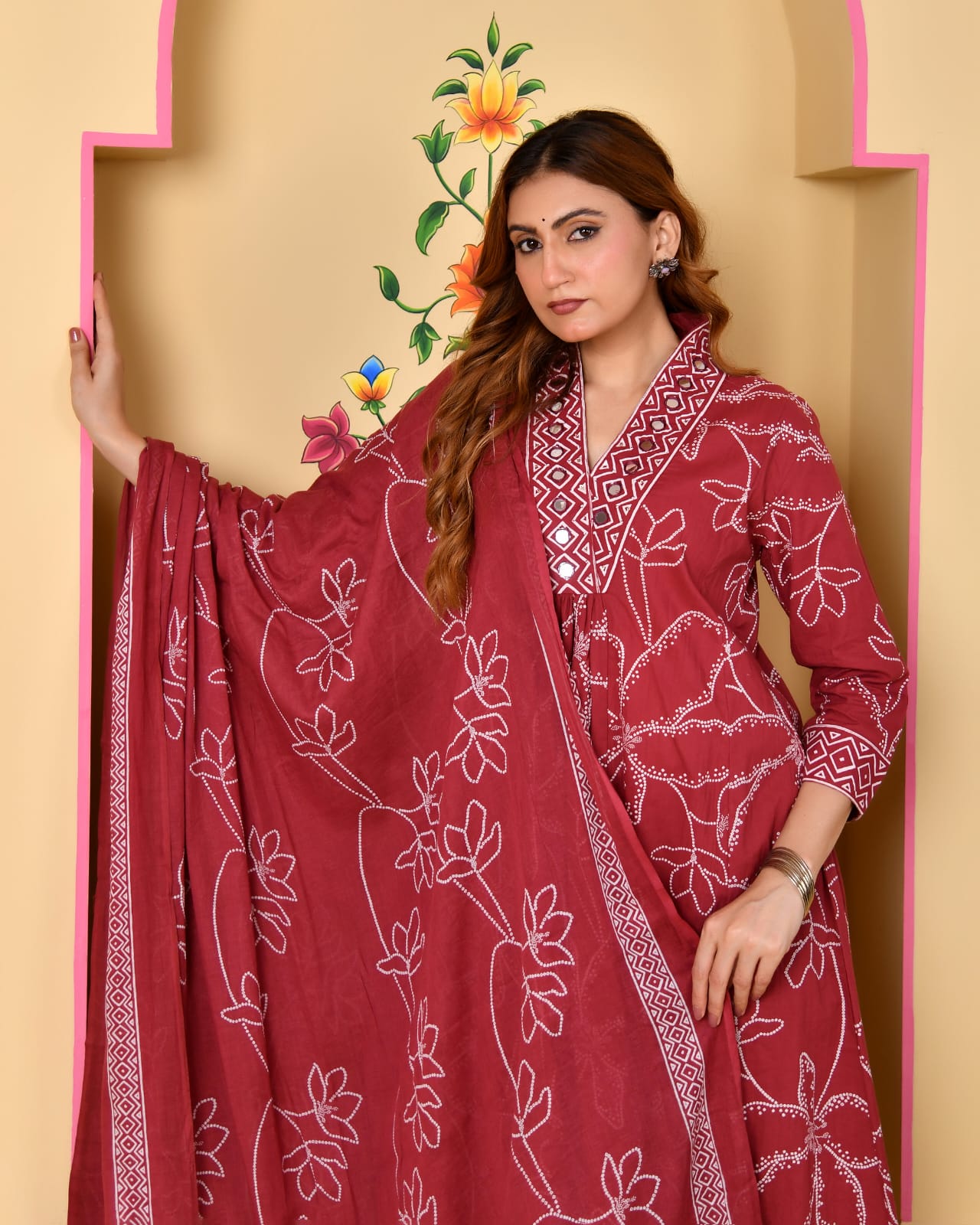 Elina Cotton Kurta Set