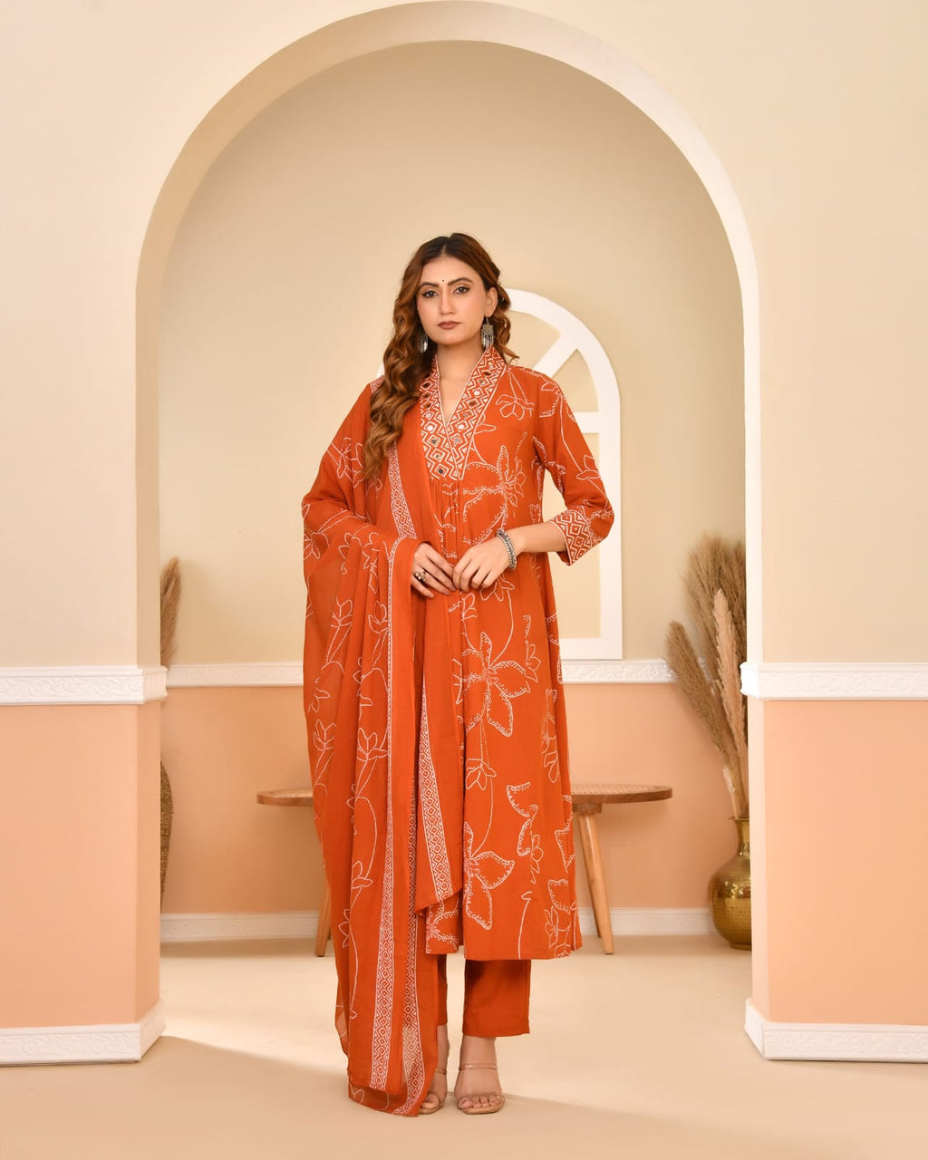 Elina Cotton Kurta Set