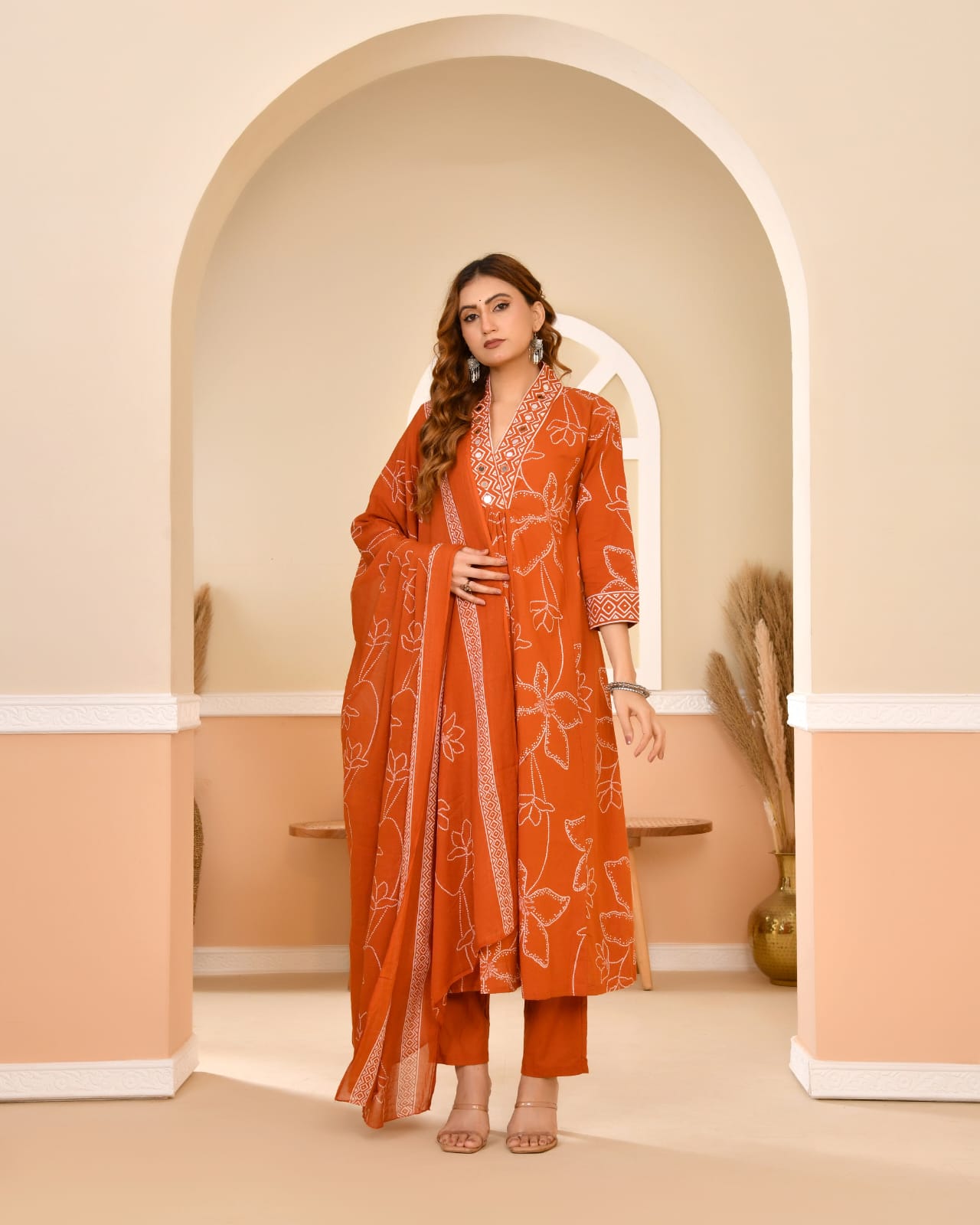 Elina Cotton Kurta Set