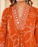 Elina Cotton Kurta Set