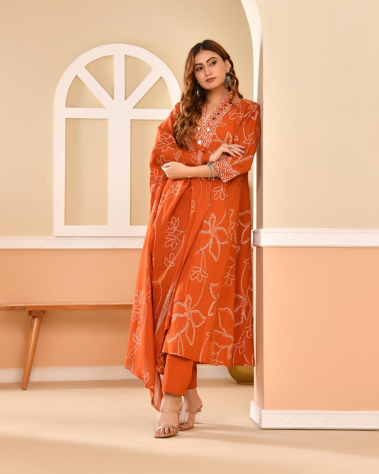 Elina Cotton Kurta Set
