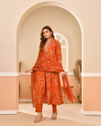 Elina Cotton Kurta Set