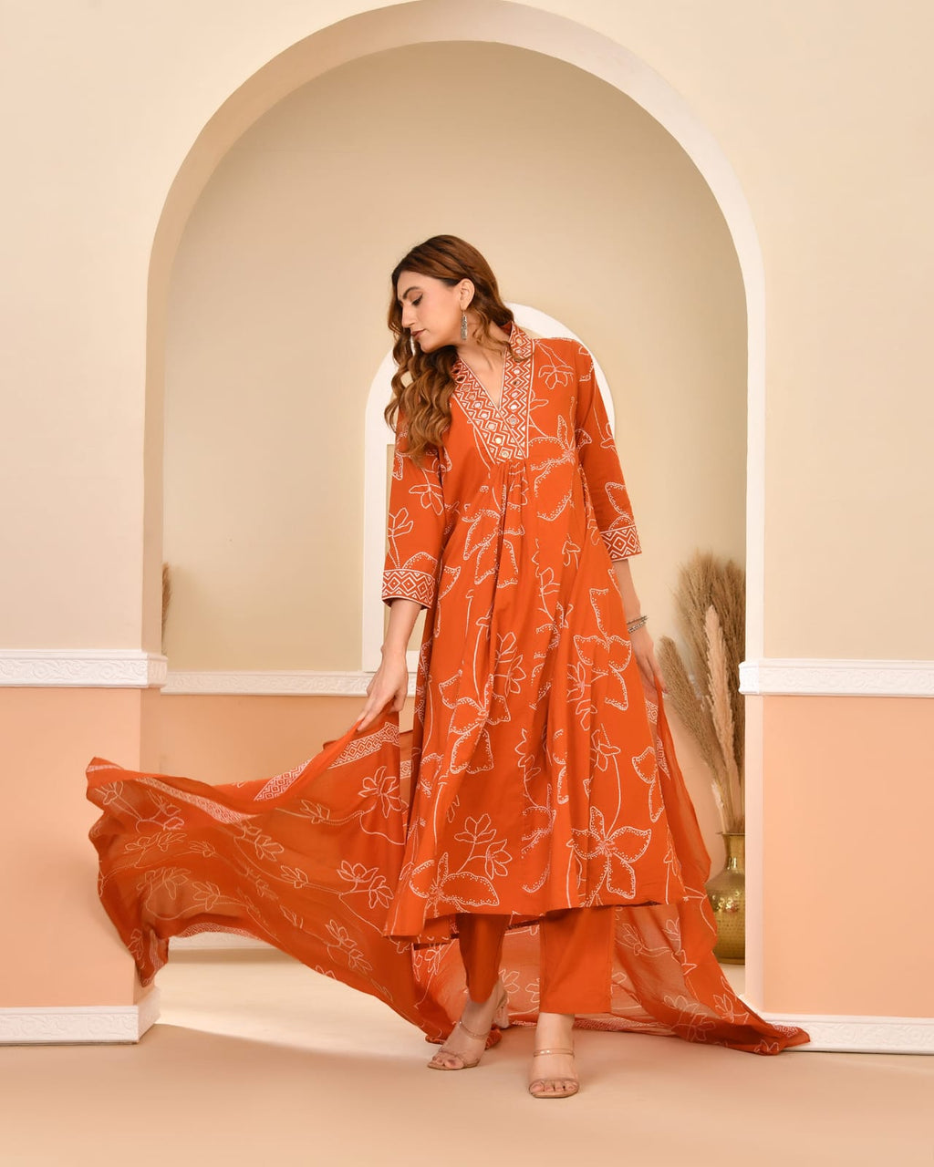 Elina Cotton Kurta Set