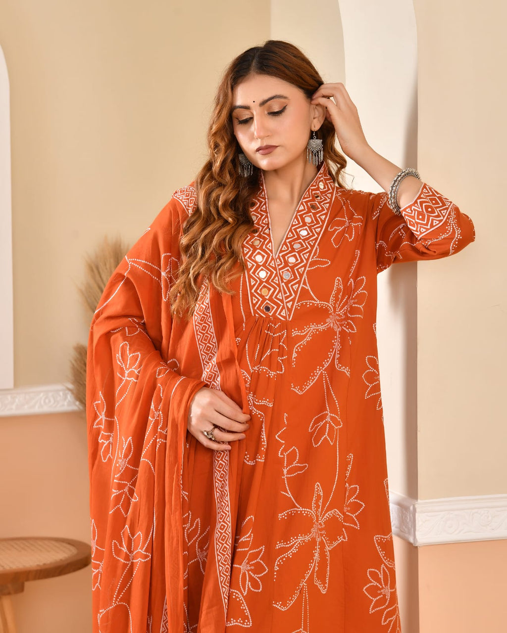 Elina Cotton Kurta Set