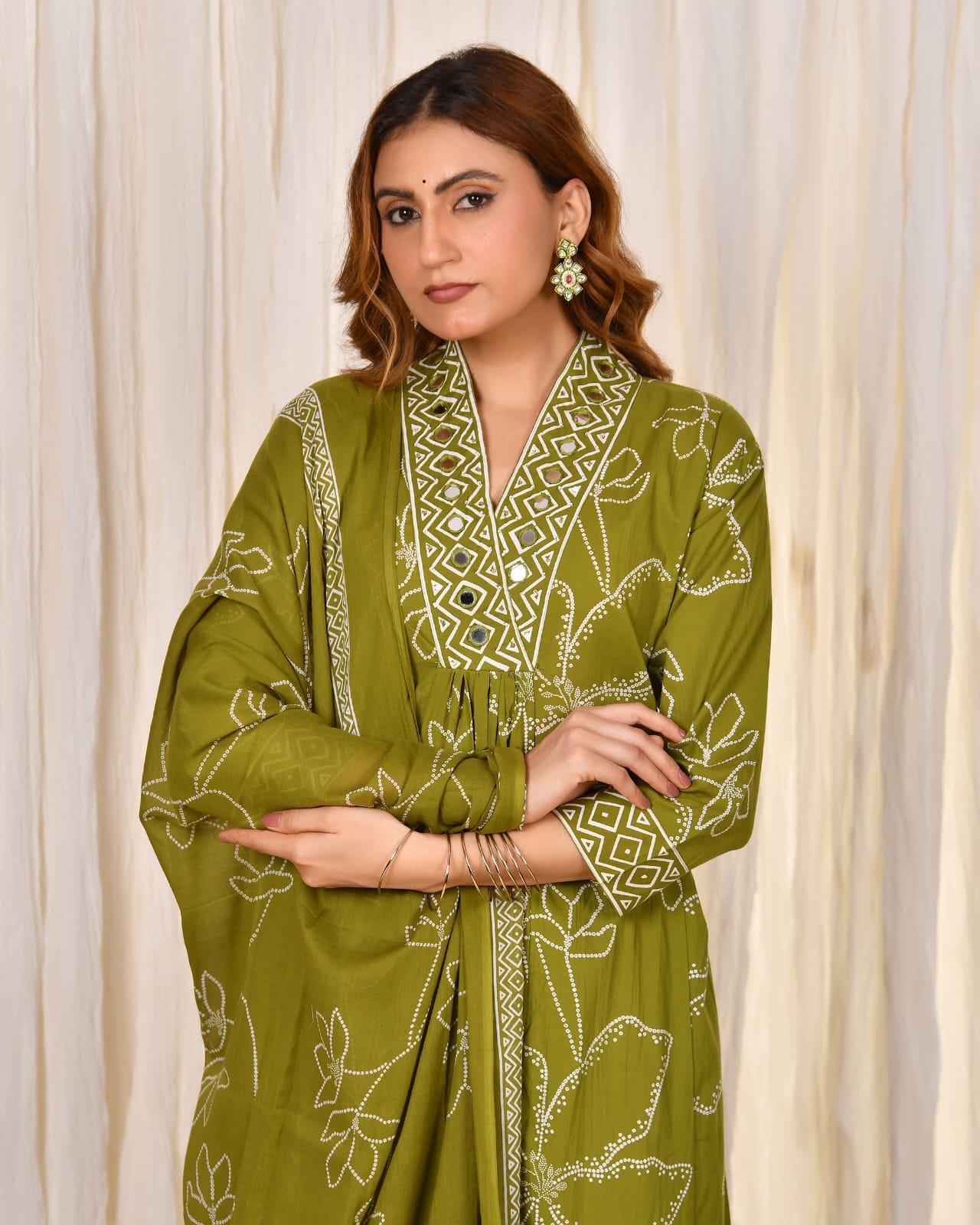 Elina Cotton Kurta Set