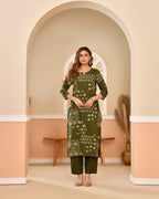 Zaira Cotton Kurta Set