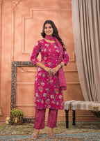 Kairavi Premium Cotton Kurta Set