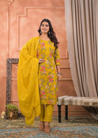 Kairavi Premium Cotton Kurta Set