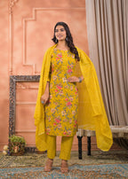 Kairavi Premium Cotton Kurta Set