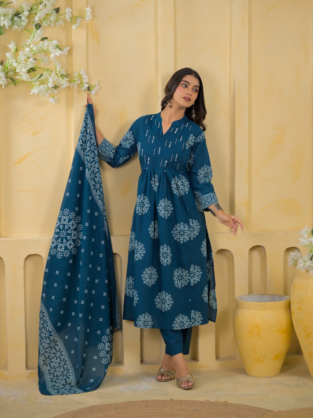 Inaya Premium Cotton Kurta Set