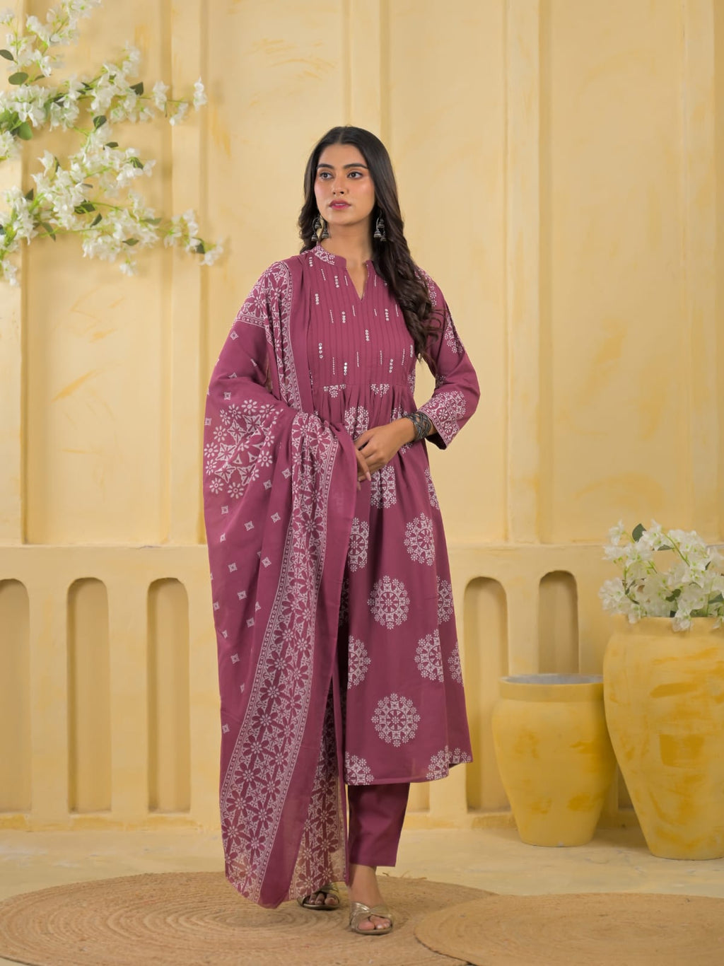 Inaya Premium Cotton Kurta Set