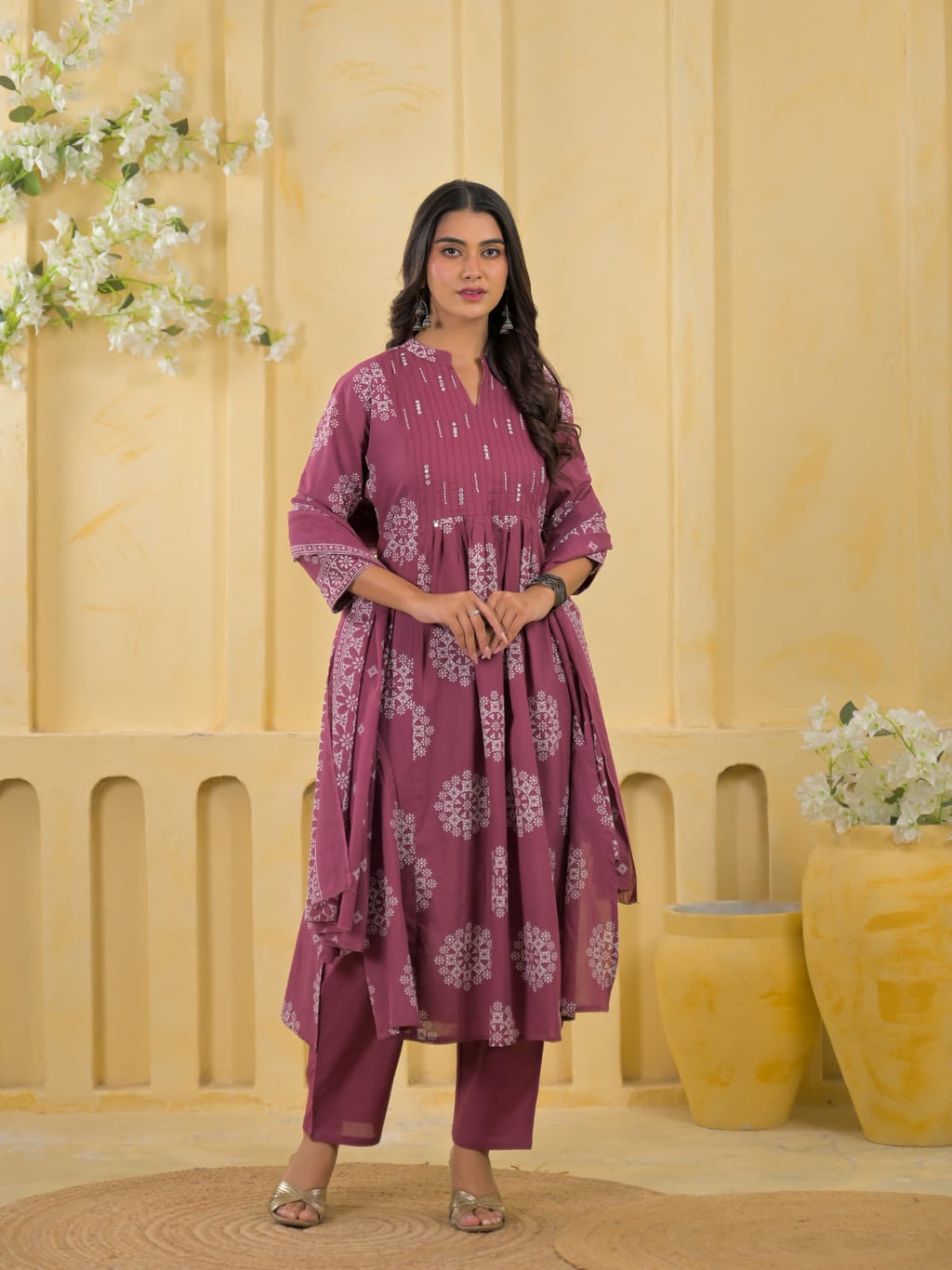 Inaya Premium Cotton Kurta Set