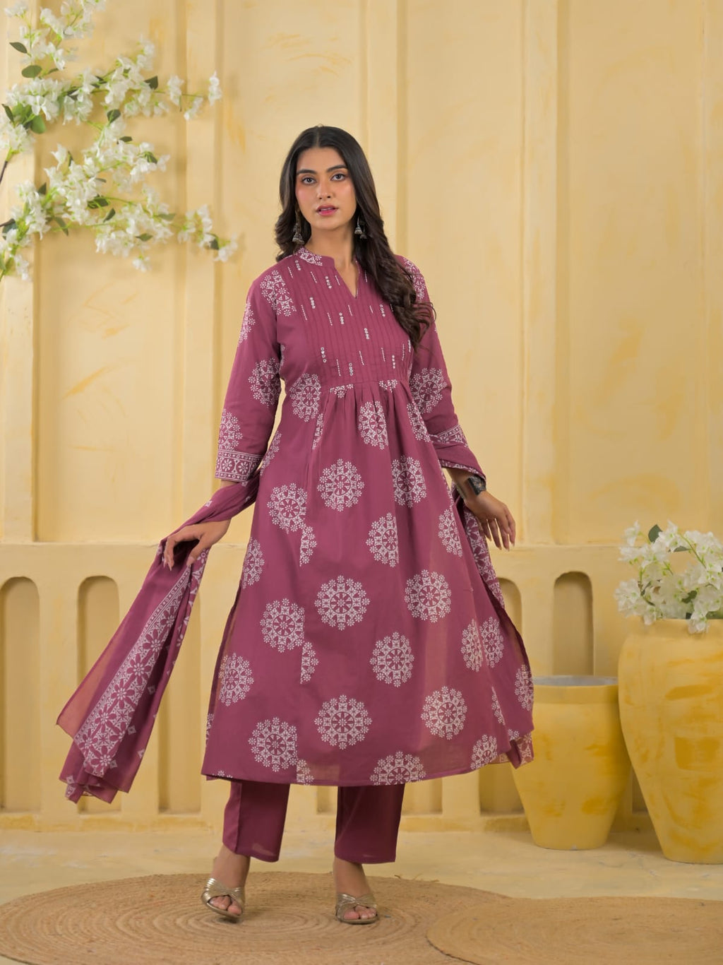 Inaya Premium Cotton Kurta Set