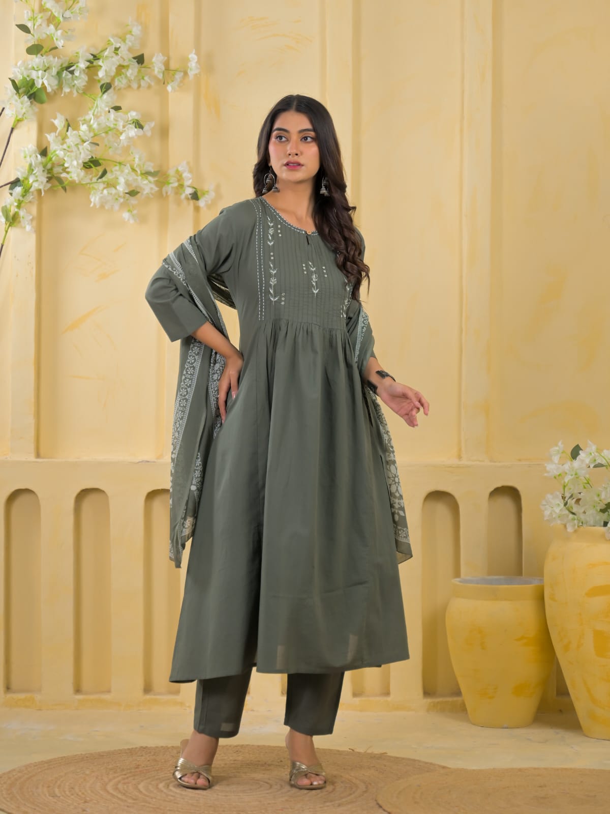Zehra Premium Cotton Kurta Set