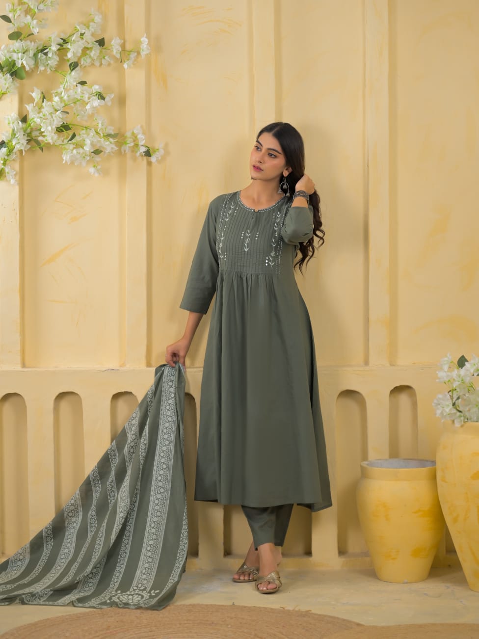 Zehra Premium Cotton Kurta Set